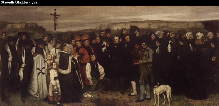 Gustave Courbet Burial at Ornans (mk09)